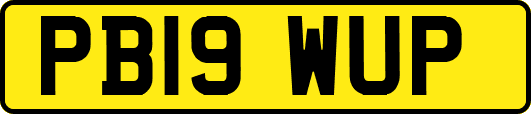 PB19WUP