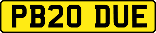 PB20DUE