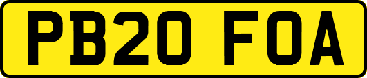 PB20FOA