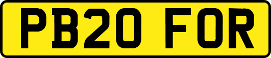 PB20FOR