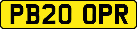 PB20OPR