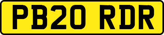 PB20RDR
