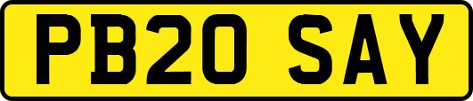PB20SAY