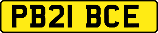 PB21BCE