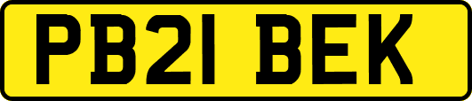 PB21BEK