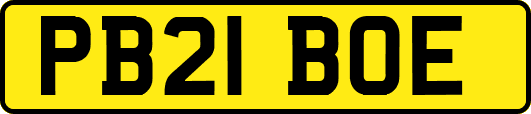 PB21BOE