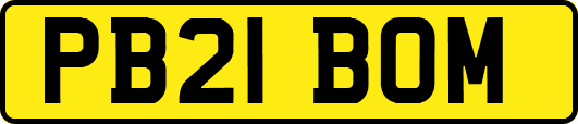 PB21BOM