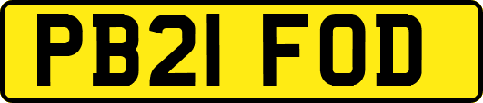 PB21FOD