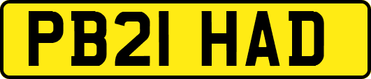 PB21HAD