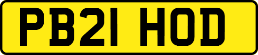 PB21HOD