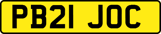 PB21JOC