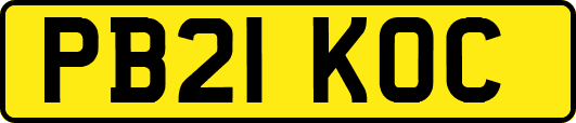 PB21KOC