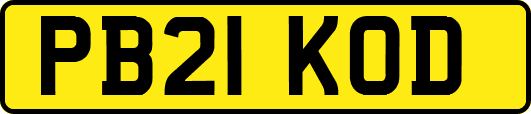 PB21KOD