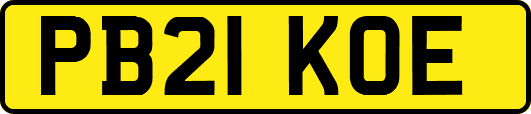 PB21KOE