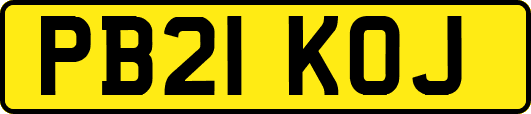 PB21KOJ