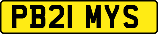 PB21MYS