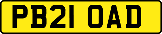 PB21OAD