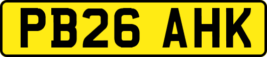 PB26AHK