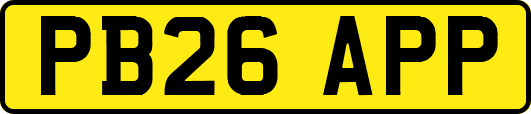 PB26APP