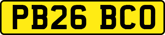 PB26BCO
