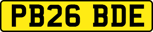 PB26BDE