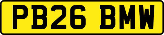 PB26BMW