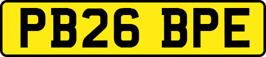 PB26BPE