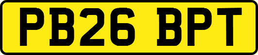 PB26BPT