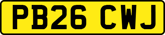 PB26CWJ