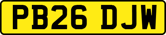 PB26DJW
