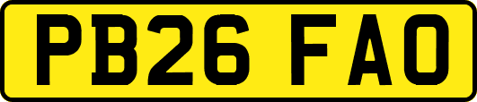 PB26FAO