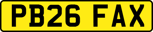 PB26FAX