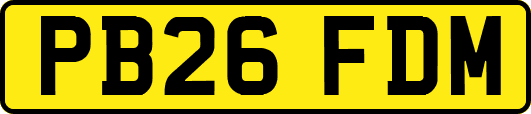 PB26FDM