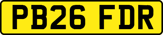 PB26FDR