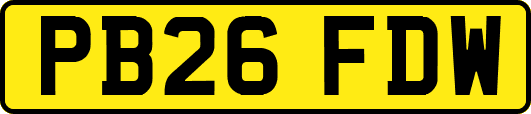 PB26FDW