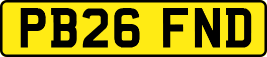 PB26FND