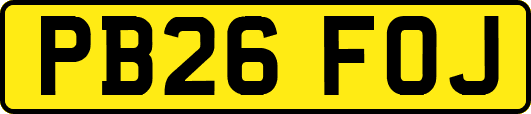 PB26FOJ