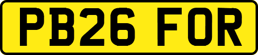 PB26FOR