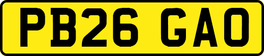 PB26GAO