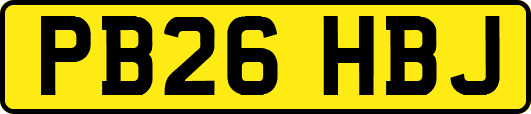 PB26HBJ