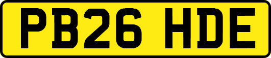 PB26HDE