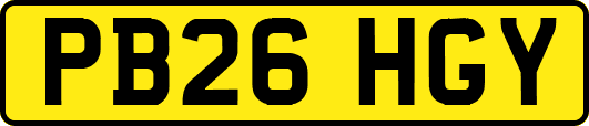 PB26HGY