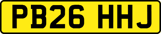 PB26HHJ