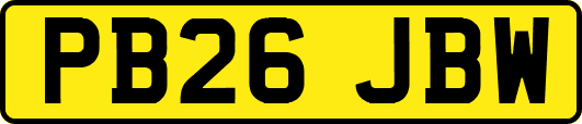 PB26JBW