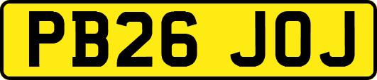 PB26JOJ