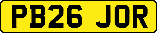 PB26JOR