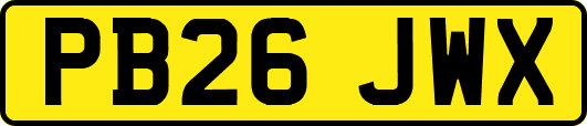 PB26JWX