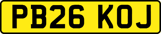 PB26KOJ