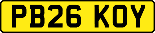 PB26KOY