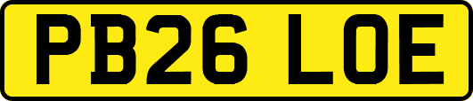 PB26LOE